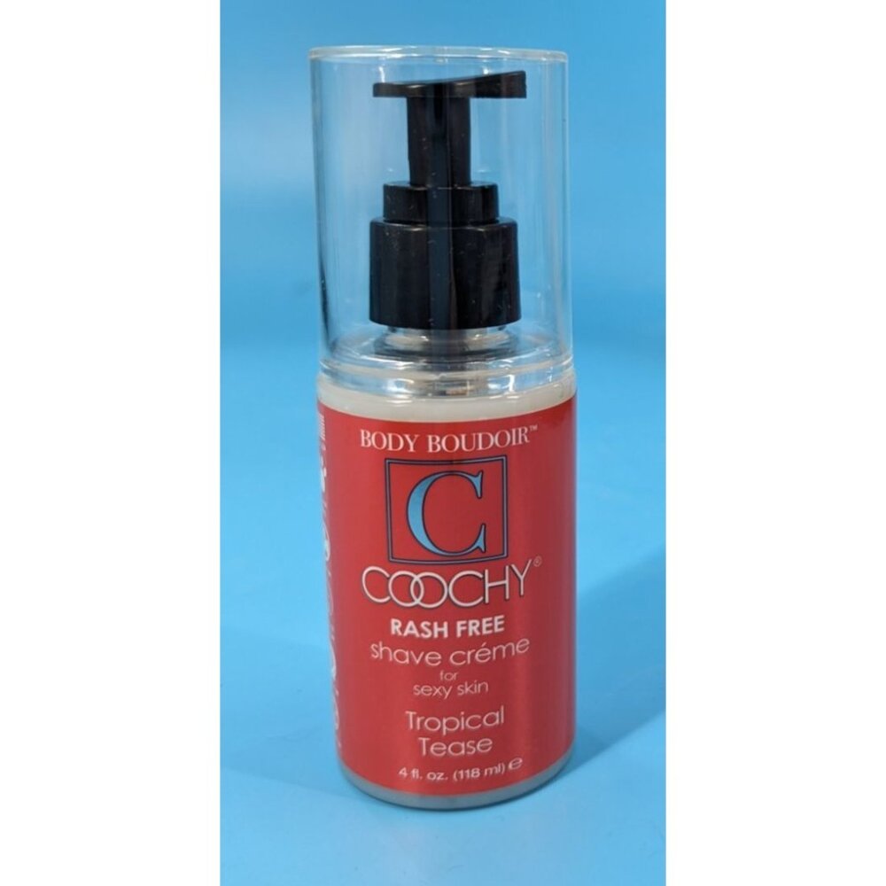 COOCHY SHAVE CREAM Tropical Tease 4 oz - Picture 1 of 2